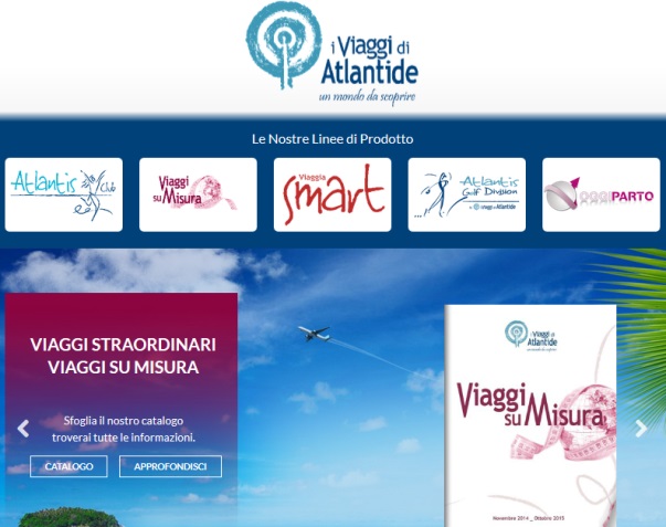 I Viaggi di Atlantide online con il nuovo sito
