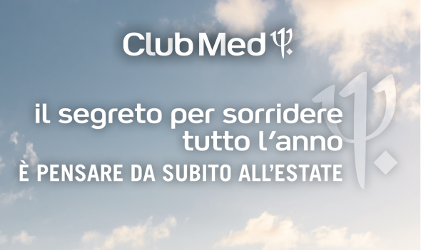 Club Med parte la nuova campagna Out Of Home