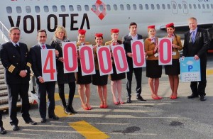 Volotea festeggia i primi quattro milioni di passeggeri