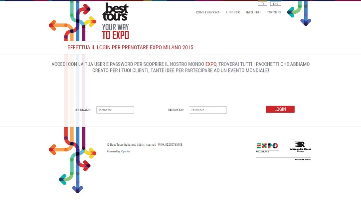 Best Tours Italia lancia il portale per Expo