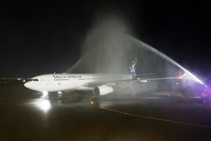 Etihad Airways: codeshare giornaliero Johannesburg – Abu Dhabi con South African Airways