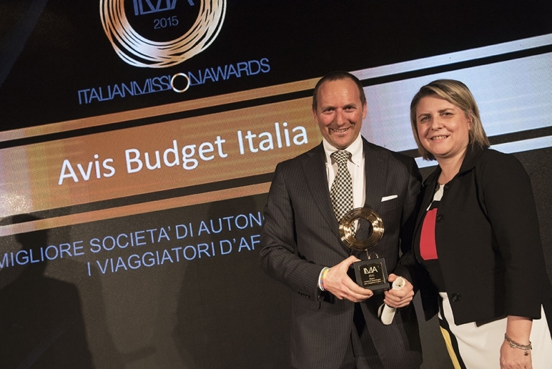 Avis Budget riceve il premio Ima come “Migliore società di autonoleggio per viaggiatori d’affari”