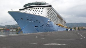 Rccl, Anthem of the Seas a La Spezia per il secondo scalo in Italia