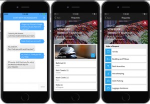 Marriott Hotels lancia il servizio “Mobile Request”