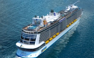 Rccl, la nuova Anthem of the Seas inaugura da La Spezia la stagione nel Mediterraneo