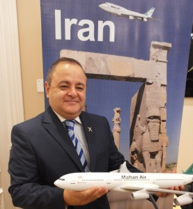 Mahan Air: «Pronti a collaborare con il trade italiano»