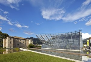 L'esterno del Muse, a Trento, progettato da Renzo Piano