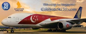 Singapore Airlines celebra i 50 anni della città con un concorso