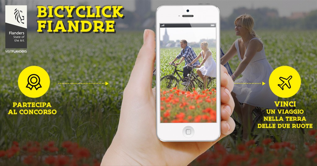 Visit Flanders lancia il concorso “BicyClick Fiandre”