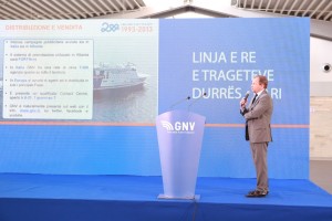 Gnv, inaugurata la rotta Bari – Durazzo