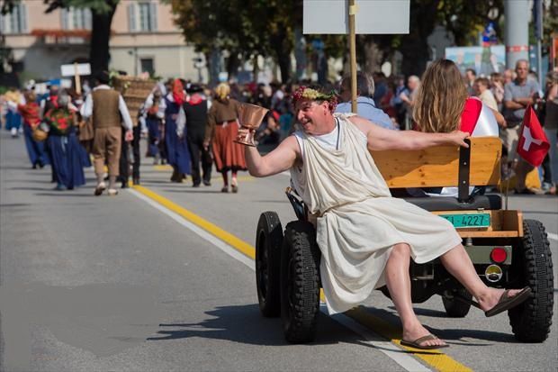 Il Canton Ticino festeggia la “Bacchica”, festa della vendemmia dal 17 al 20 settembre