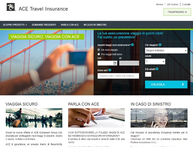 Ace Group, più semplice assicurarsi online