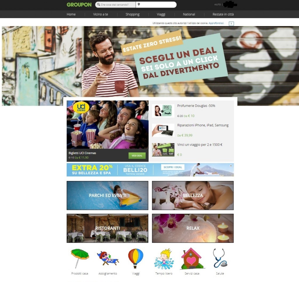 Groupon: per l’estate vincono le città