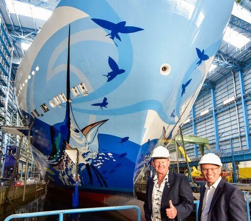 Norwegian Escape decorata da Guy Harvey