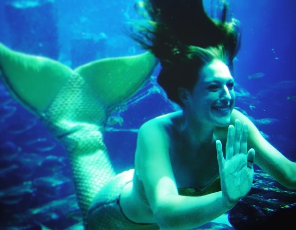 Una sirena all’Atlantis, The Palm di Dubai