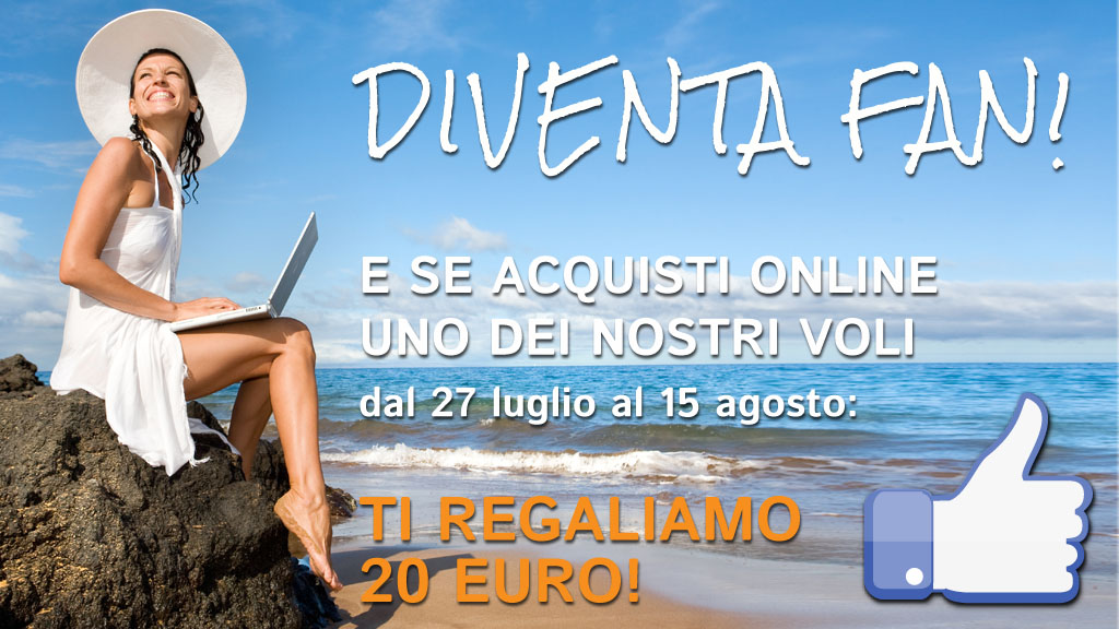Vuela: nuova promozione per i fan di Facebook