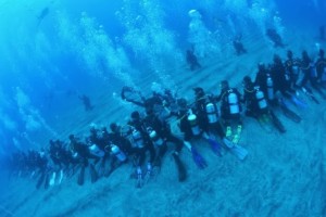 All’Elba a ottobre il record del mondo di catena subacquea