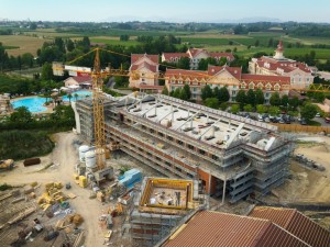 Gardaland Adventure Hotel_il cantiere_