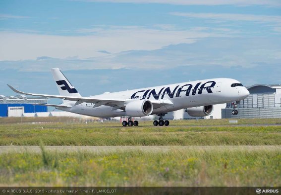 Finnair: prima compagnia europea a ricevere l’A350 XWB