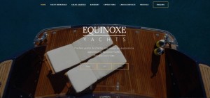 Nuovo sito in inglese per Equinoxe Yachts