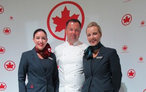 Air Canada, menù firmati per i passeggeri di business class