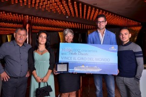 Dieci milioni di crocieristi a Savona, genovese vince un Giro del mondo Costa