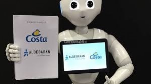 Gruppo Costa, un robot umanoide per assistere gli ospiti