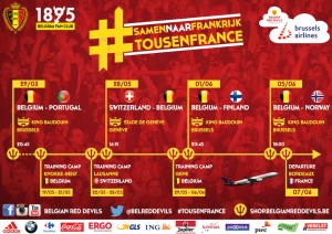 Brussels Airlines: rotta verso Euro 2016