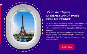 Air France: con il concorso Vivi la Magia si vince Disneyland Paris