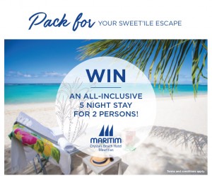 Maritim Crystals Beach Hotel, soggiorno a Mauritius in palio su Facebook