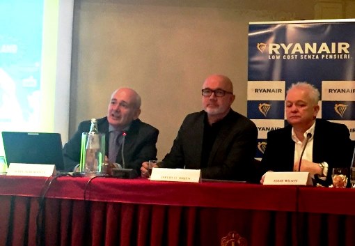 O’Brien, Ryanair: «L’aumento delle tasse municipali sovvenziona Alitalia»