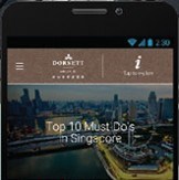 Dorsett Singapore: smartphone personale in camera d’albergo
