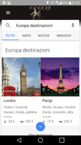 Destinations, l’agente di viaggio made in Google