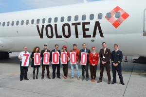Volotea celebra a Genova il traguardo dei 7 milioni di passeggeri