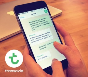 Transavia disponibile su WhatsApp in sette lingue
