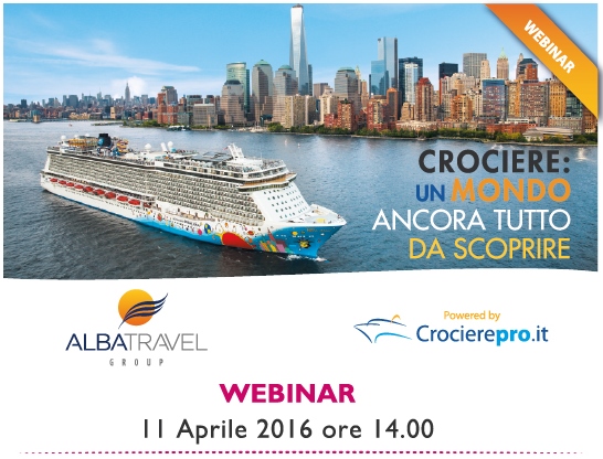 Al via il webinar Albatravel – CrocierePro.it 11/04 ore 14:00