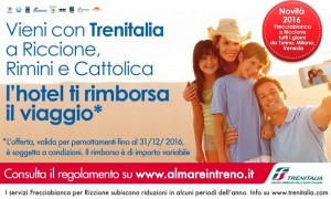 Trenitalia lancia l’unidcesima edizione di “Al mare in treno”