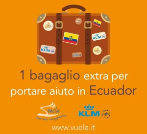 Vuela e Klm per l’Ecuador, bagaglio extra in omaggio
