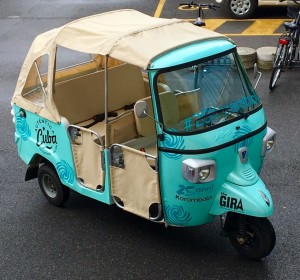 Karambola: l’Ape calessino brandizzato attraversa l’Italia