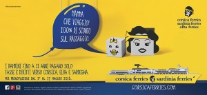 Corsica Sardinia Elba Ferries, campagna promo con Pr & Go Up