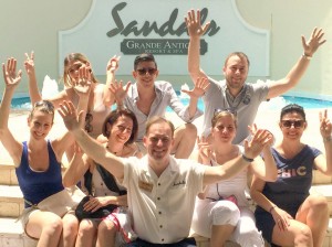 Sandals Fam trip