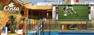 Maxischermi in crociera per Europei di calcio e Olimpiadi