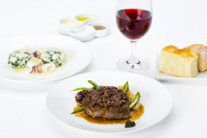 Ana: i menù dell’Enoteca Pinchiorri in first class per l’estate