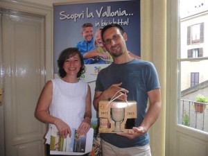 Il premio stampa Bruxelles-Vallonia a Luraghi, Stucchi e Nardella