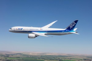Ana e Boeing insieme a Farnborough con il B787-9