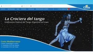 Tango argentino a bordo di Costa Mediterranea