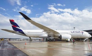 Latam Airlines porta l’A350 XWB sulla Milano-San Paolo