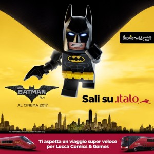 Italo al Lucca Comics con il servizio Italobus