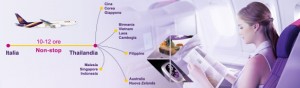 Thai Airways amplia fino al 31 marzo la promozione business class