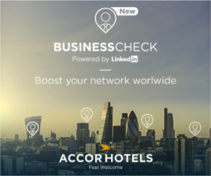 AccorHotels arricchisce la sua app con i servizi LinkedIn